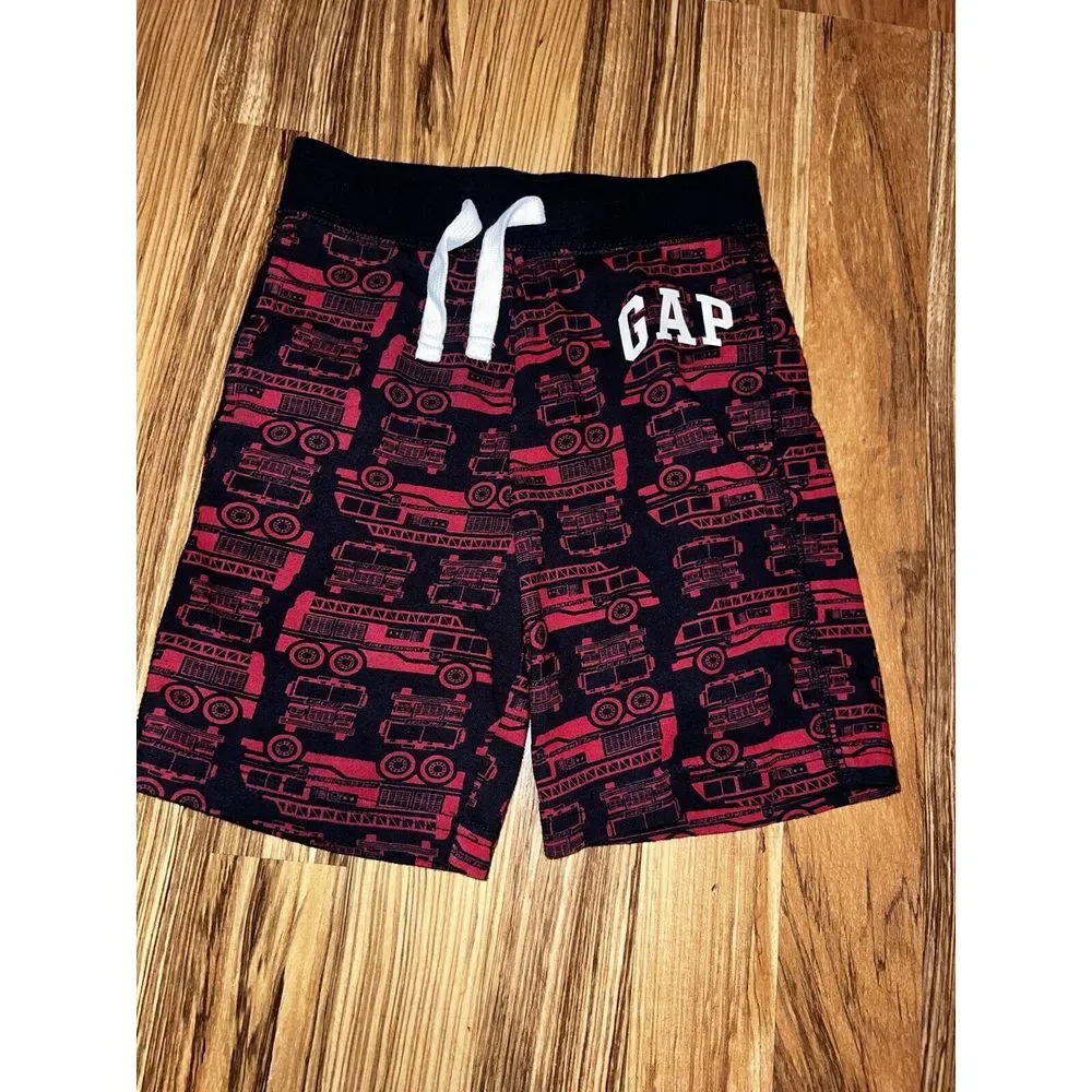 Carter's TCP Boys Cotton Shorts Sz 4 Lot Of 4‎